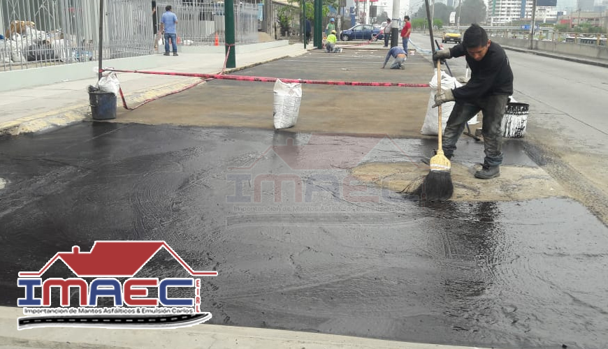 servicio de lechada asfaltica